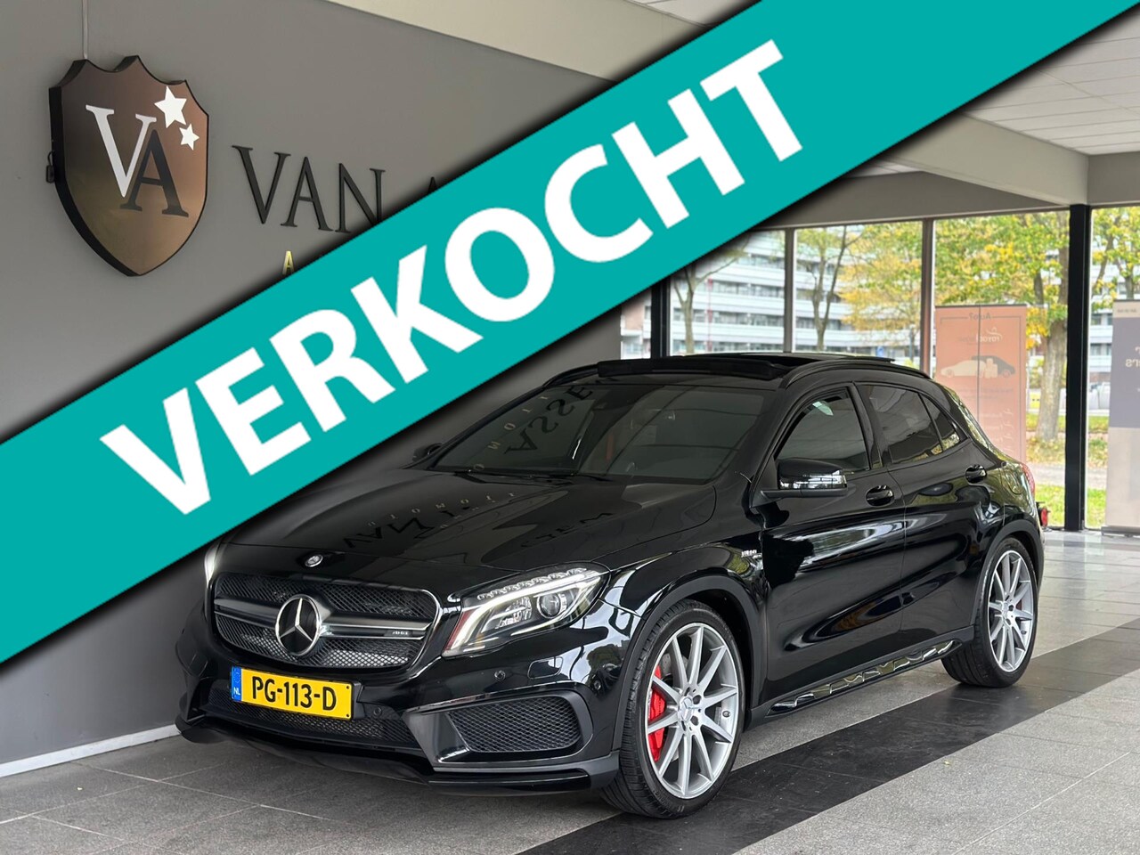 Mercedes-Benz GLA-Klasse - AMG 45 4MATIC| MEMORY| NETTE STAAT - AutoWereld.nl