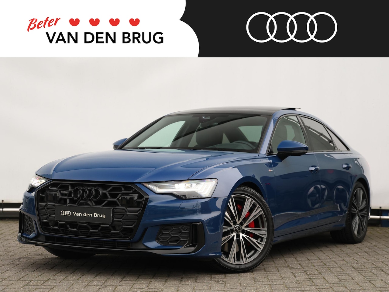 Audi A6 Limousine - 55 TFSI e quattro Pro Line S Competition 367pk | Pano | B&O | Servo | HUD | Stoelventilati - AutoWereld.nl