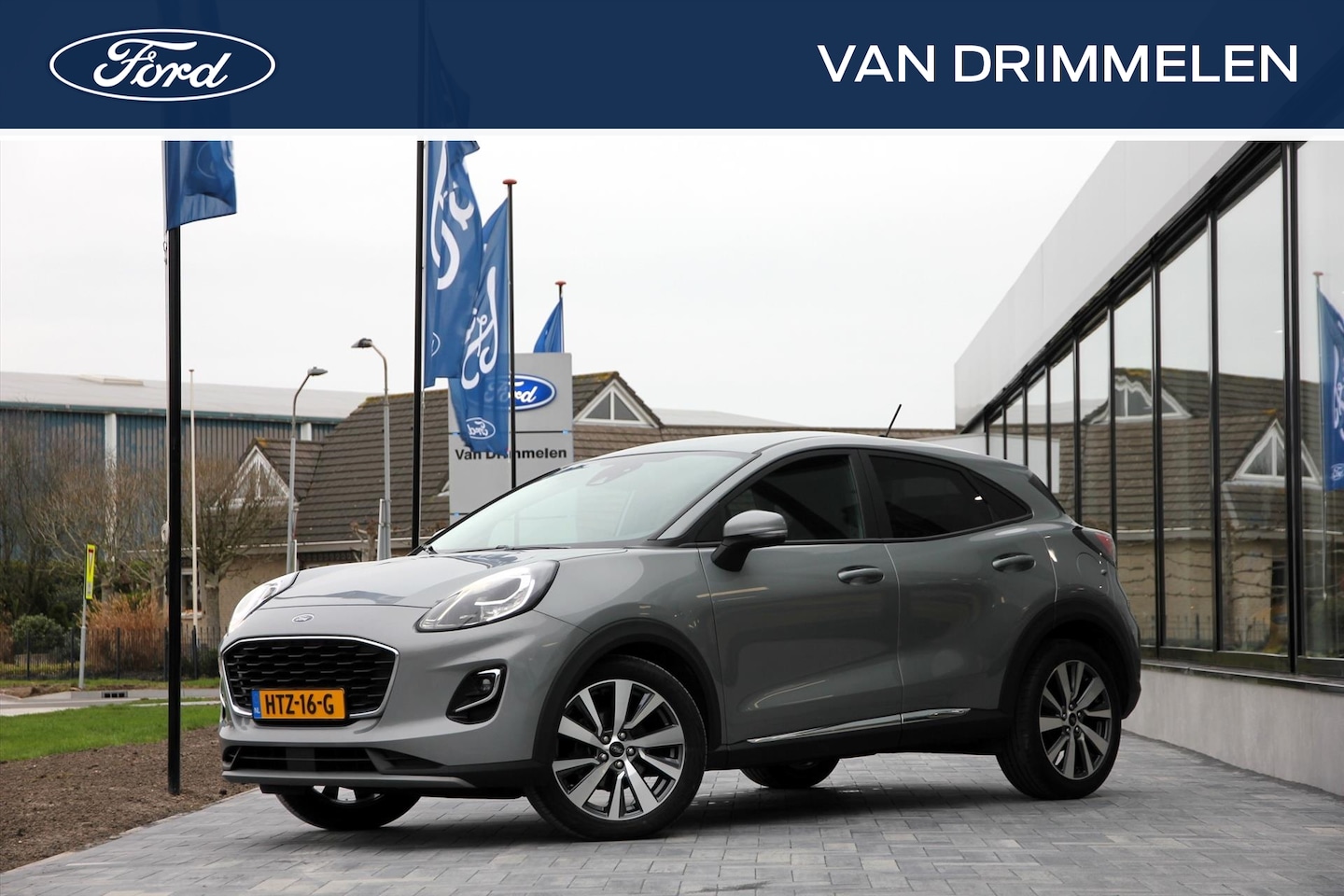 Ford Puma - 1.0i Ecoboost Hybrid 125pk Aut Titanium | Automaat | Winterpack - AutoWereld.nl