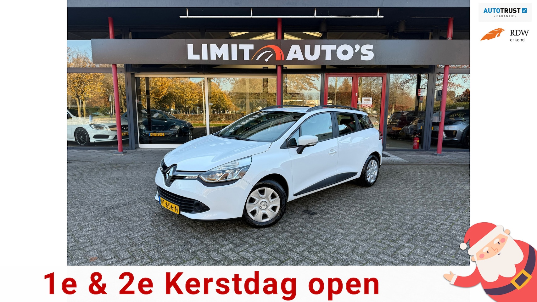 Renault Clio Estate - 0.9 TCe Expression/Airco/Cruise/Navi/Elek.Ramen/Nap/Apk - AutoWereld.nl