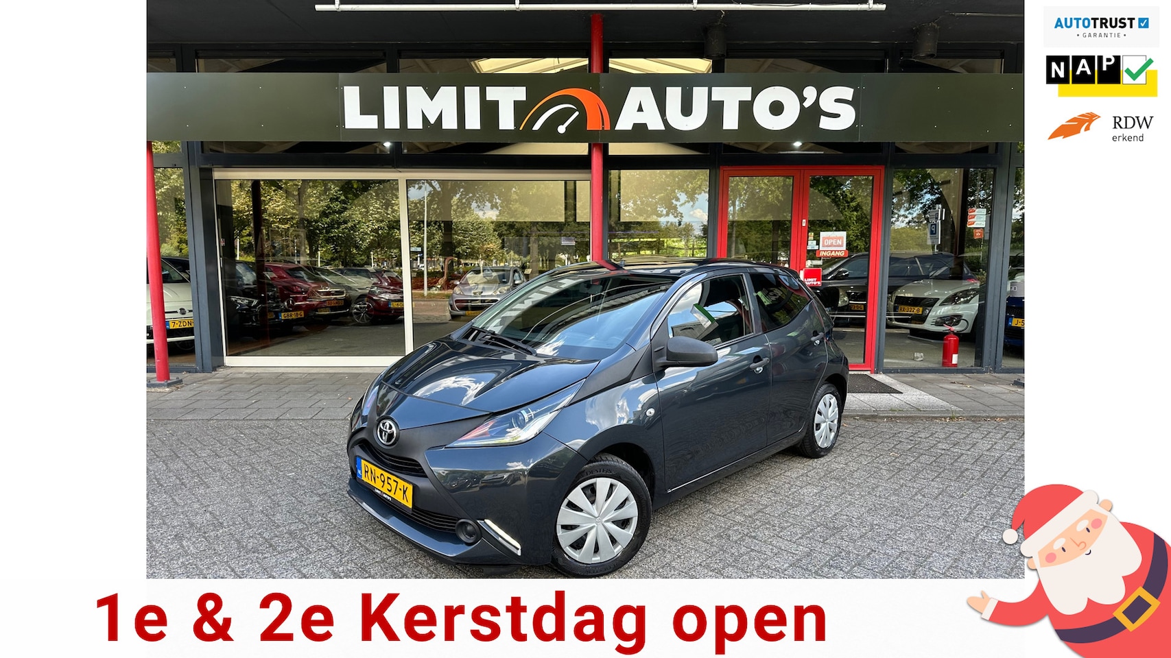 Toyota Aygo - 1.0 VVT-i x-fun Airco/El.ramen/Nw.koppeling/5drs/Apk - AutoWereld.nl