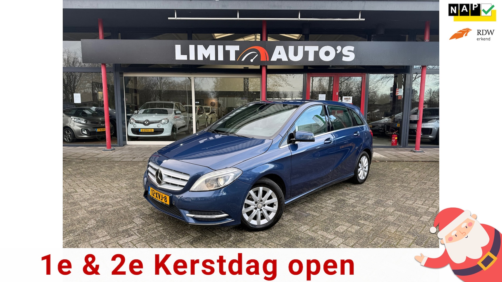 Mercedes-Benz B-klasse - 200 Ambition Aut/Airco/Cruise/Pdc.v+a/Leder/Navi/Lmv/Nap/Apk - AutoWereld.nl
