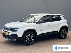 Jeep Avenger - Summit 54 kWh Navigatie | Stoelverwarming | Carplay | | 11 kW lader | Achteruitrijcamera |
