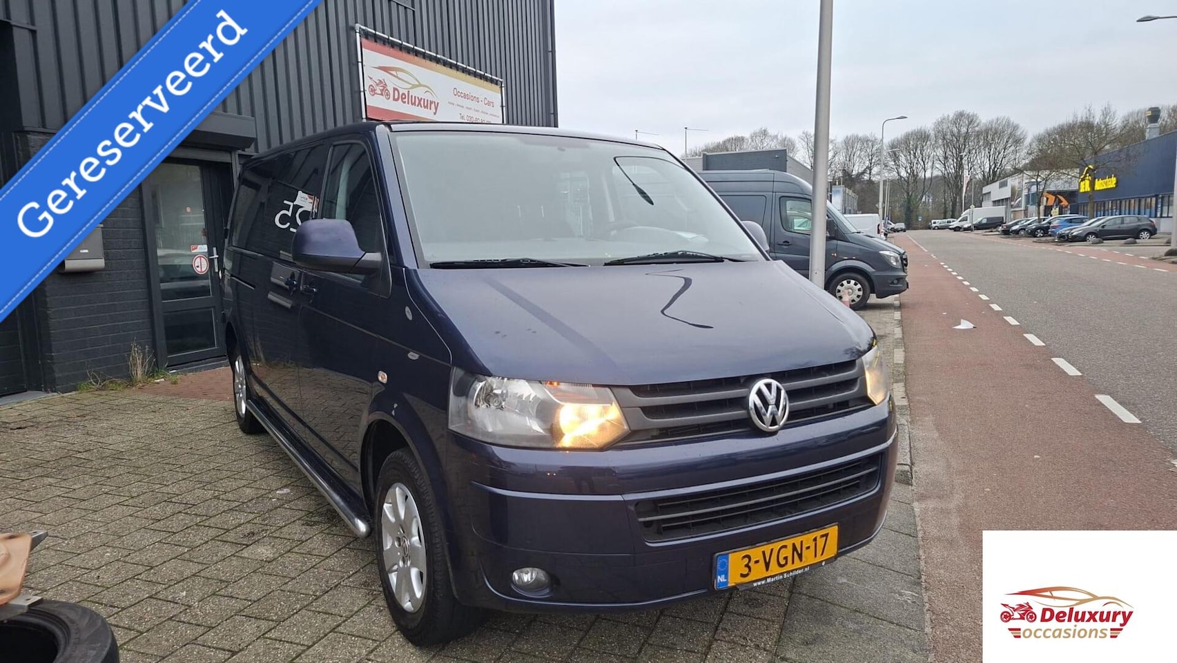 Volkswagen Transporter - 2.0 TDI L2H1 4Motion Dubbele Cabine Comfortline in nette staat. - AutoWereld.nl