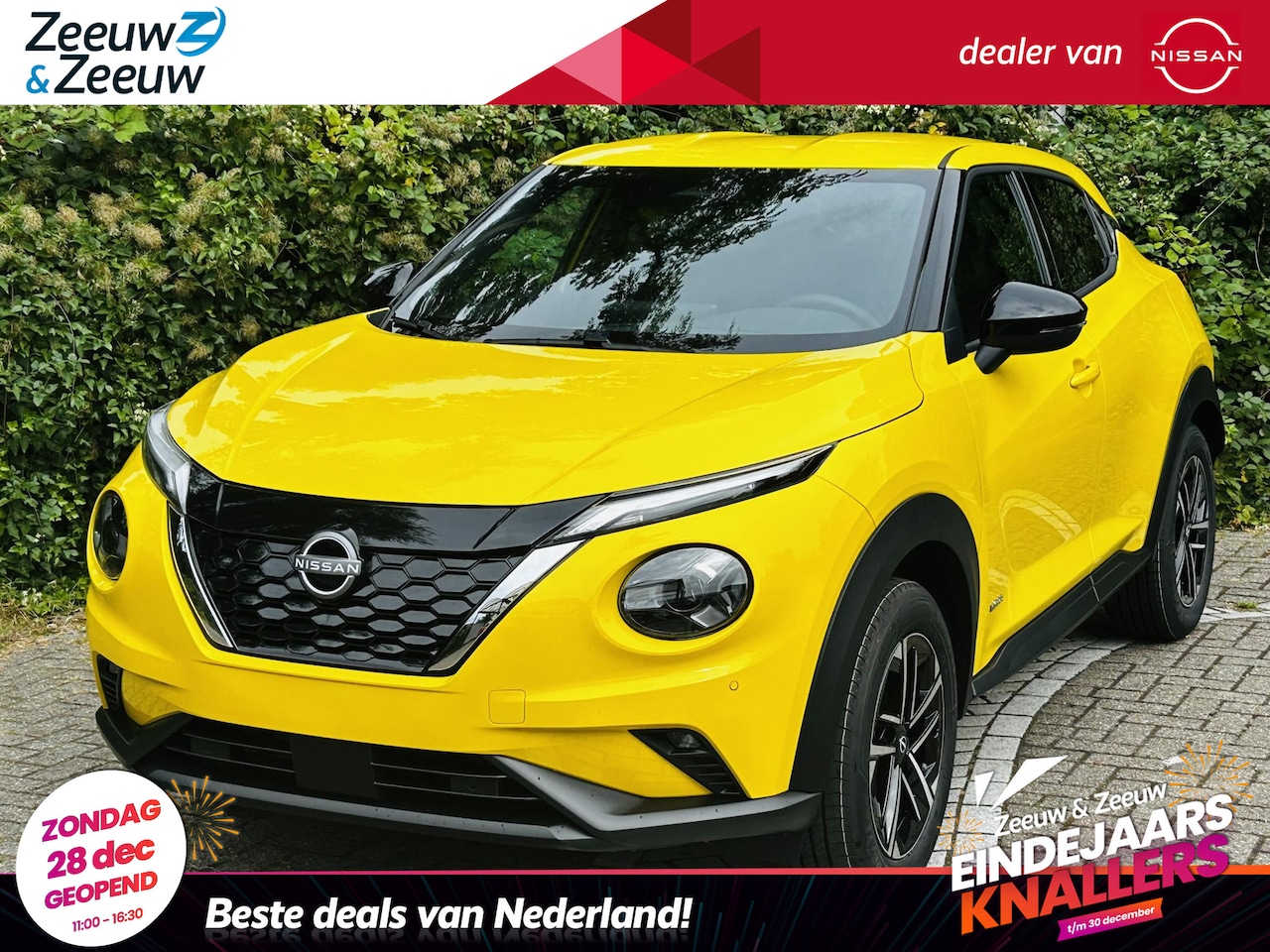 Nissan Juke - 1.6 Hybrid N-Connecta | €1500.- korting inclusief inruilpremie | Nieuwe unieke kleur | Cru - AutoWereld.nl