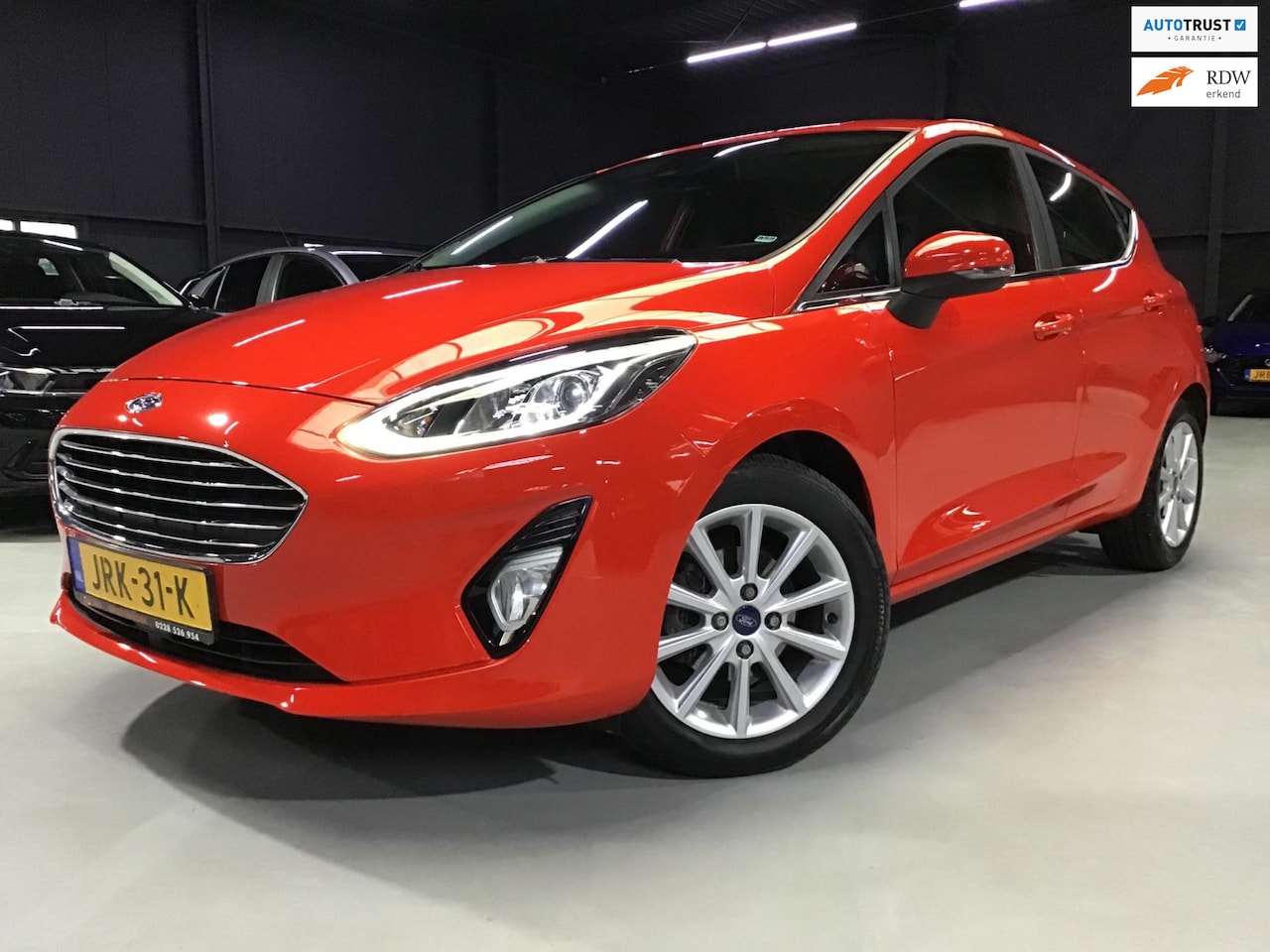 Ford Fiesta - 1.0 EcoBoost Titanium I Stoel & V. ruitverw.I Clima I Cruise I Led I Carplay I 6Bak I 16in - AutoWereld.nl