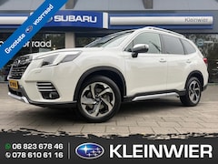 Subaru Forester - 2.0i e-BOXER 150pk CVT Premium | Panodak | Trekhaak | Navi | Leder | 8 jaar fabrieksgarant