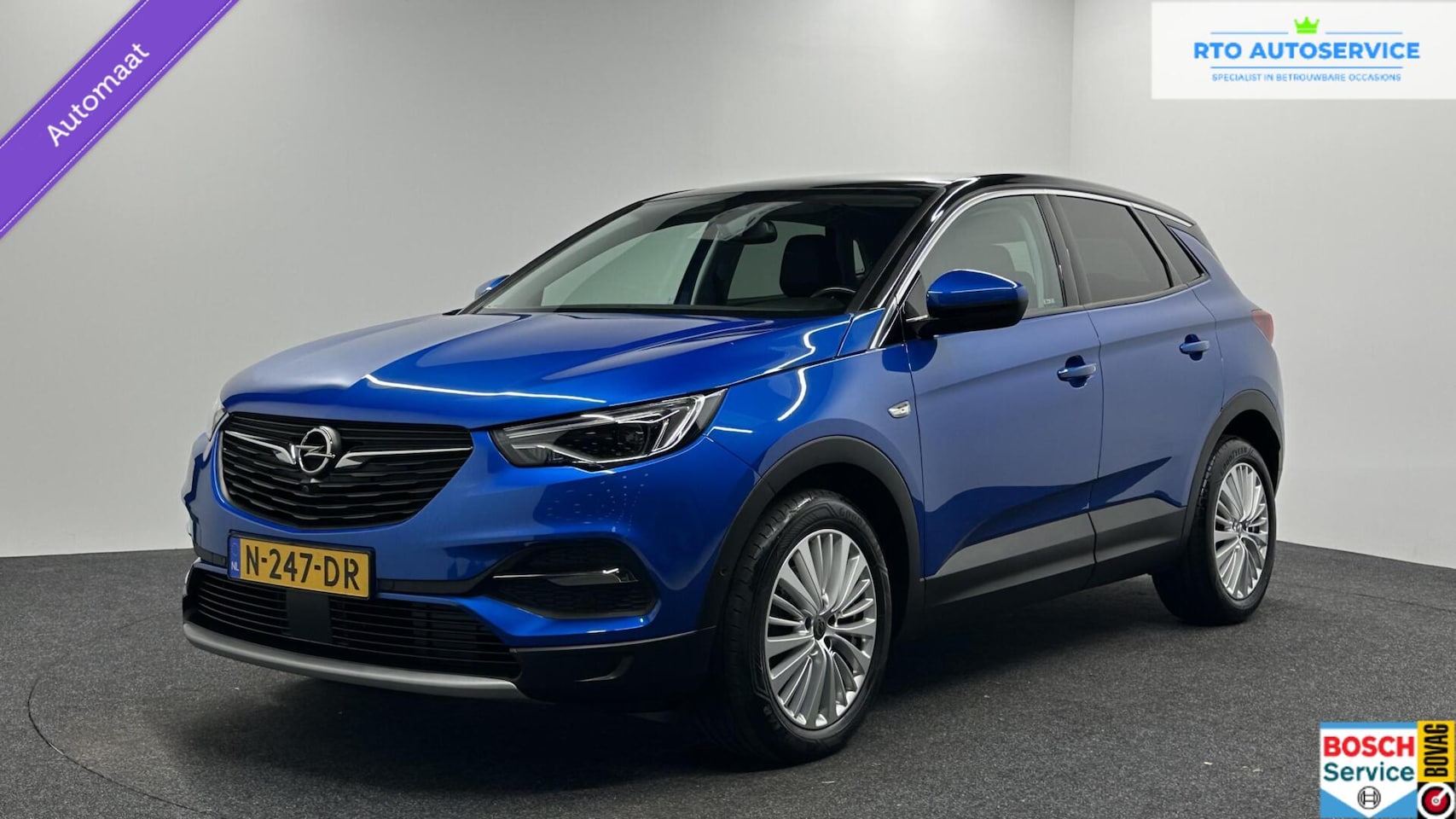 Opel Grandland X - 1.2 Turbo Innovation CAMERA NAVI LM CARPLAY ECC CRUISE. - AutoWereld.nl