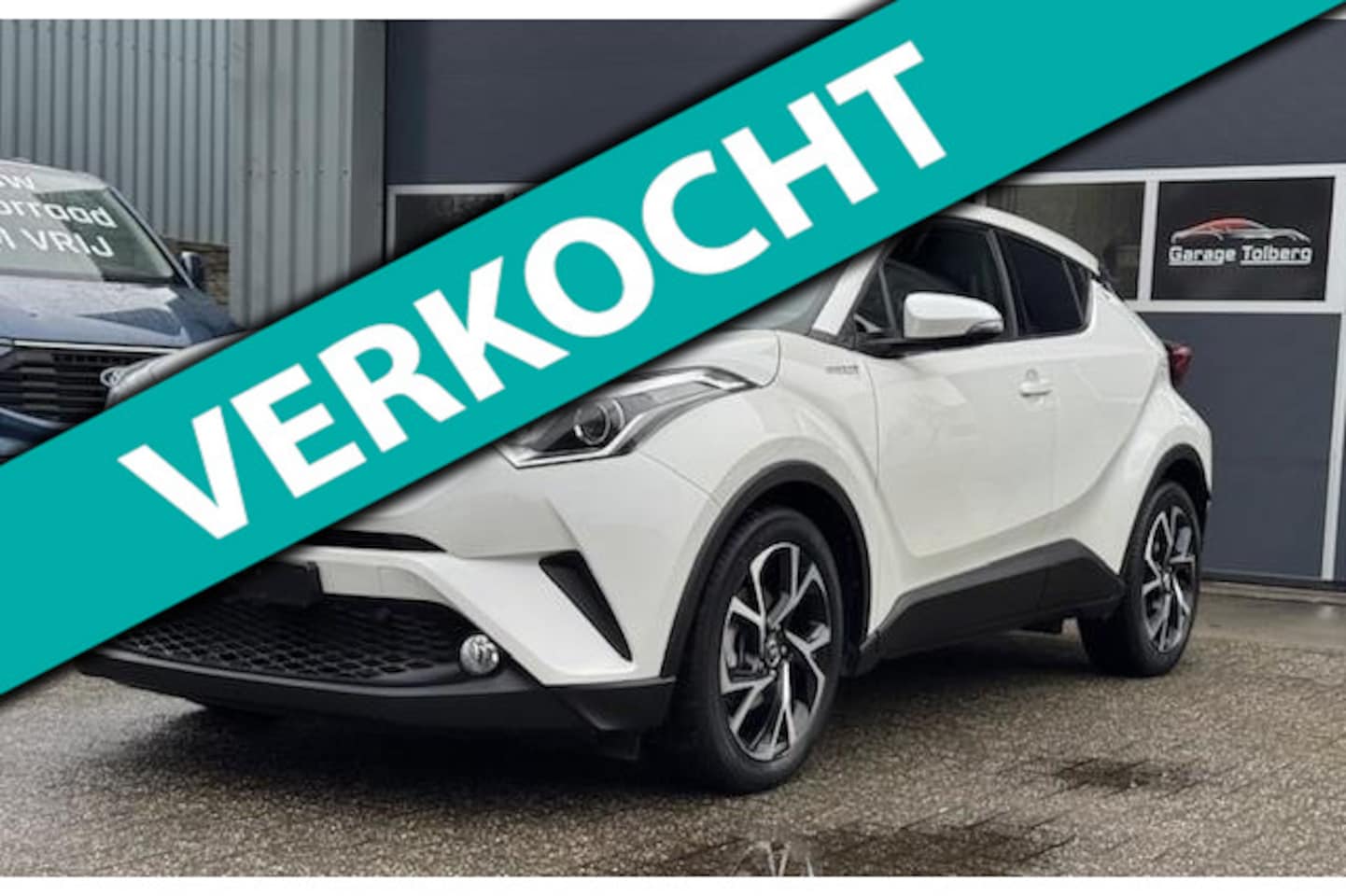 Toyota C-HR - 1.8 Hybrid Style Ultimate Deze auto is uitgevoerd in elegant parelmoer wit en heeft slecht - AutoWereld.nl