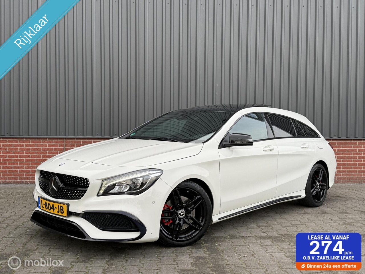 Mercedes-Benz CLA-klasse Shooting Brake - CLA220 4MATIC AMG Pano ACC Navi Sfeer Night Pakket Carplay - AutoWereld.nl