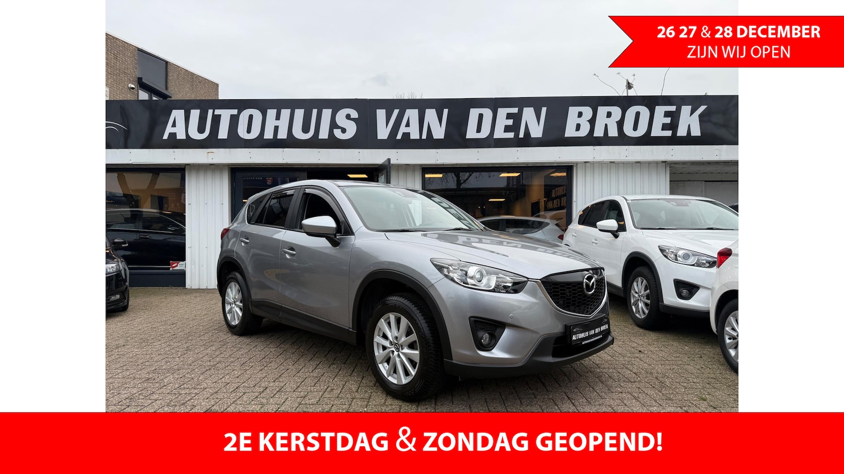 Mazda CX-5 - 2.0 2WD|Navi|Cruise|Climate|Trekhaak|Stoelverw||Pdc|Lmv|Elek Pakket|Nw Apk - AutoWereld.nl