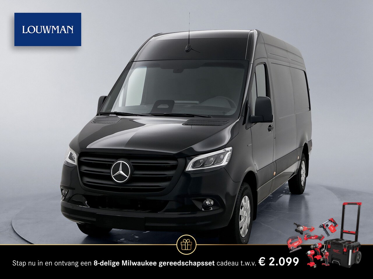 Mercedes-Benz eSprinter - 320 L2H2 SELECT RWD 81kWh | DC Laden 115KW | Full options | - AutoWereld.nl