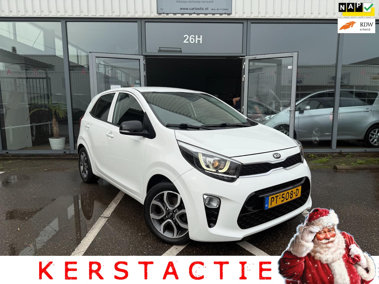 Kia Picanto - 1.0 CVVT DynamicPlusLine NAVI | CRUISE CONTROL | CLIMA | NAP | APK | - AutoWereld.nl
