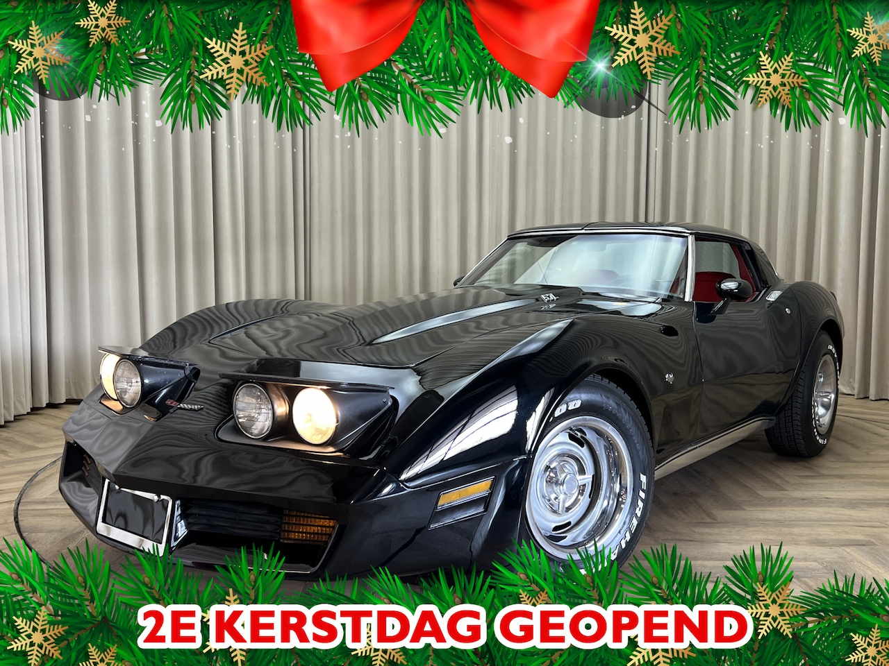 Chevrolet Corvette - C3 Targa *Holley / Edelbrock* / Cruise Control / 350 Cu V8 5,7L Automaat / Chrome Knock-Of - AutoWereld.nl
