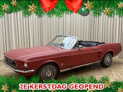 Ford Mustang - USA Cabriolet / 1967 / 3, 3 Liter 200 Cu 6-cilinder / Convertible / Project / Rijdt prima