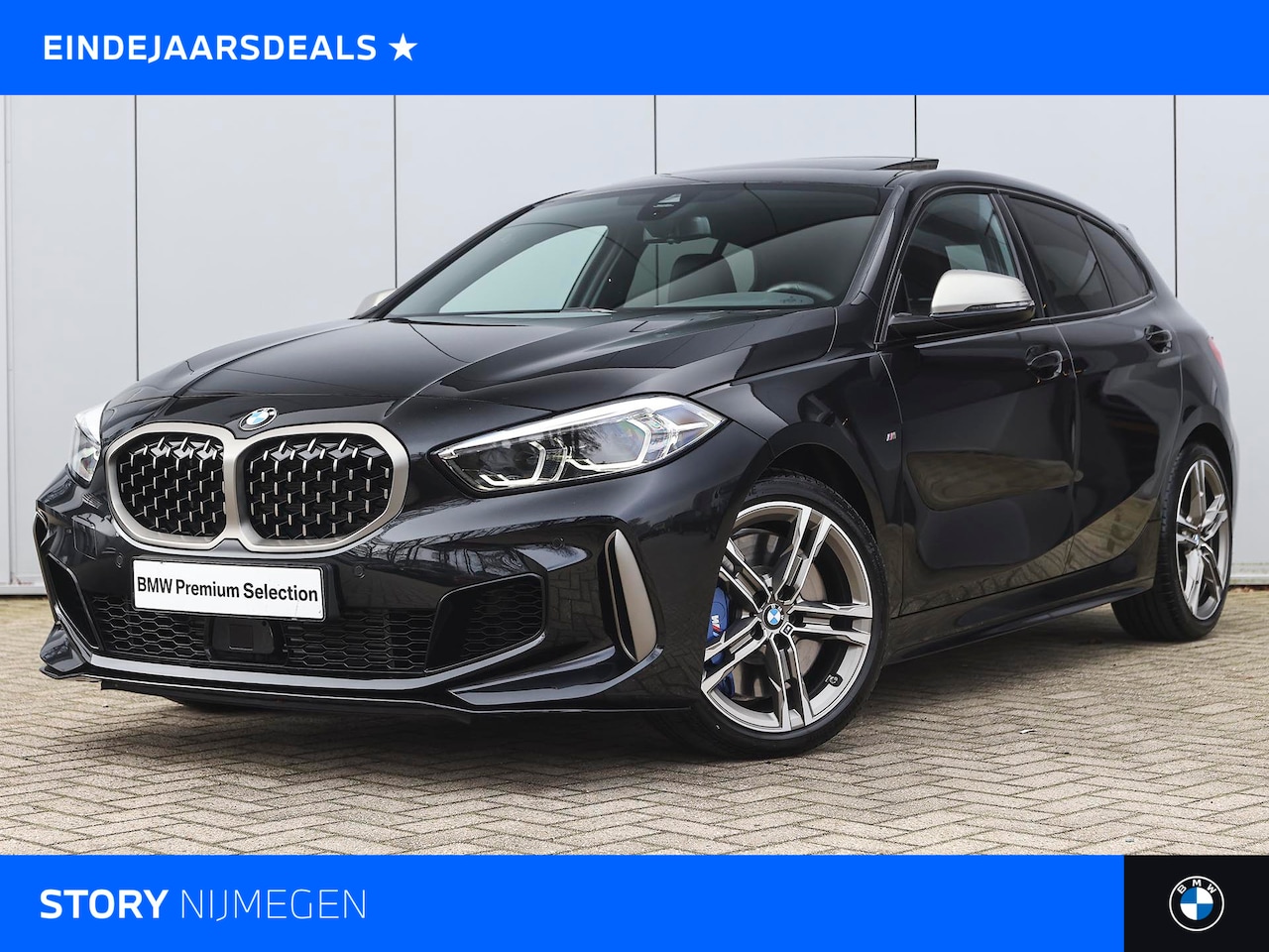 BMW 1-serie - M135i xDrive High Executive Automaat / Panoramadak / Active Cruise Control / Comfort Acces - AutoWereld.nl