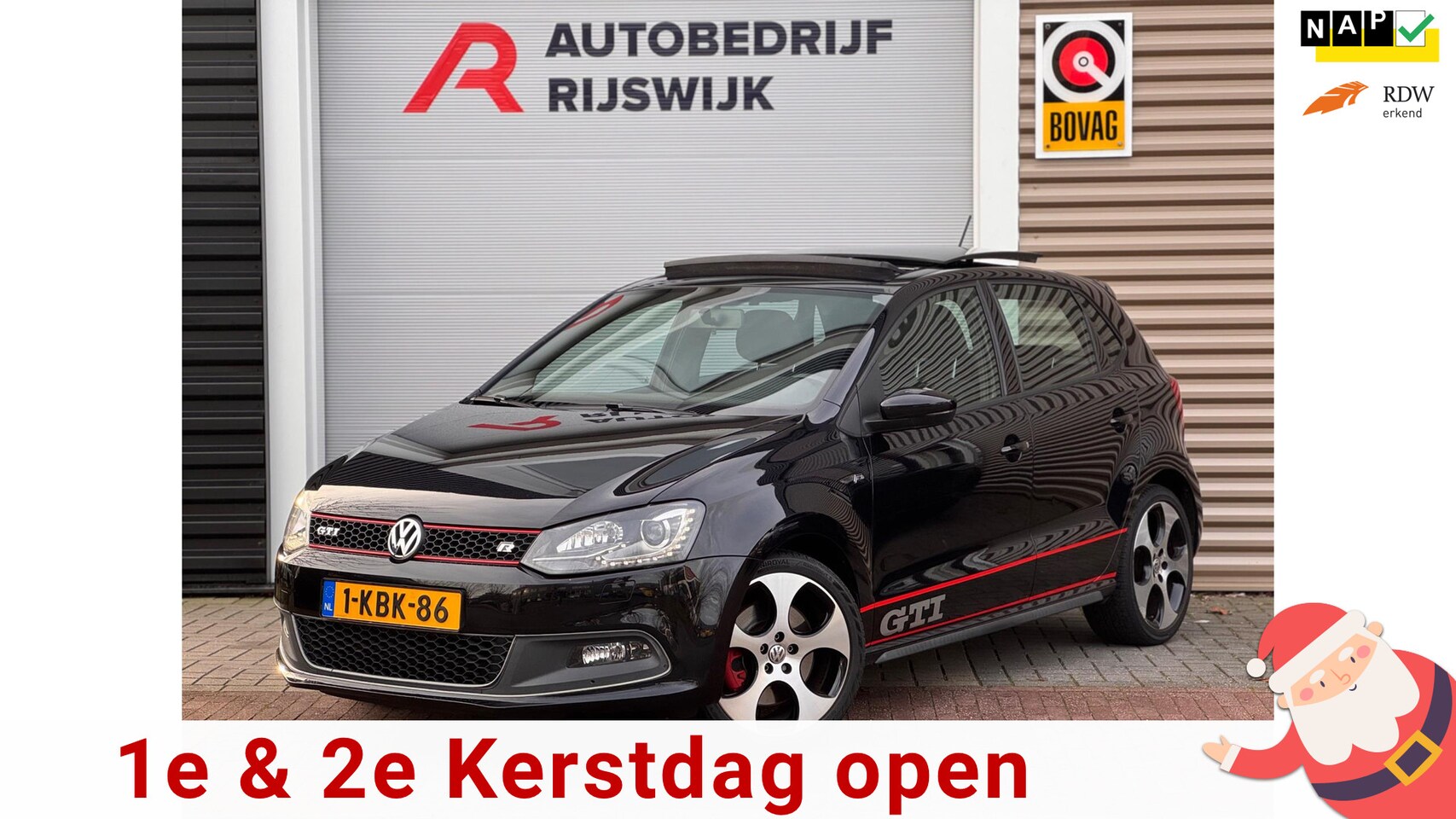 Volkswagen Polo - 1.4 TSI GTI Pano/Navi/Xenon/Airco - AutoWereld.nl