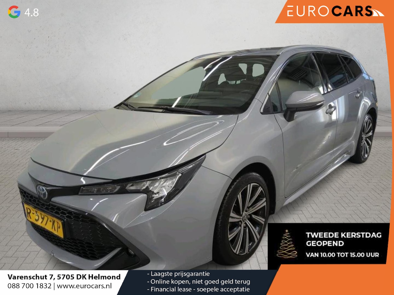 Toyota Corolla Touring Sports - 1.8 Hybrid Business Plus Volledig Leder Airco ECC Navi Carplay PDC VA + Camera Adaptive Cr - AutoWereld.nl