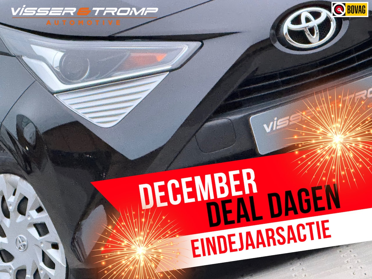 Toyota Aygo - 1.0 VVT-i X-Play - Black Sand Pearl - Camera/Carplay - Aygo Aktie x6 v.a. €8.995 - AutoWereld.nl