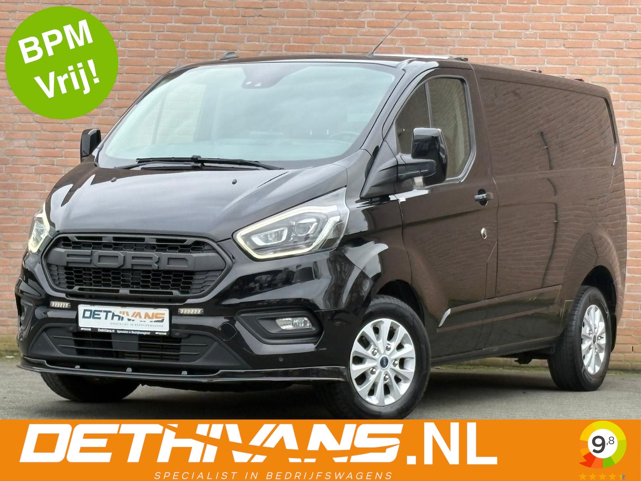 Ford Transit Custom - 2.0TDCI 170PK Limited / Automaat / Carplay / Camera / Euro6 - AutoWereld.nl