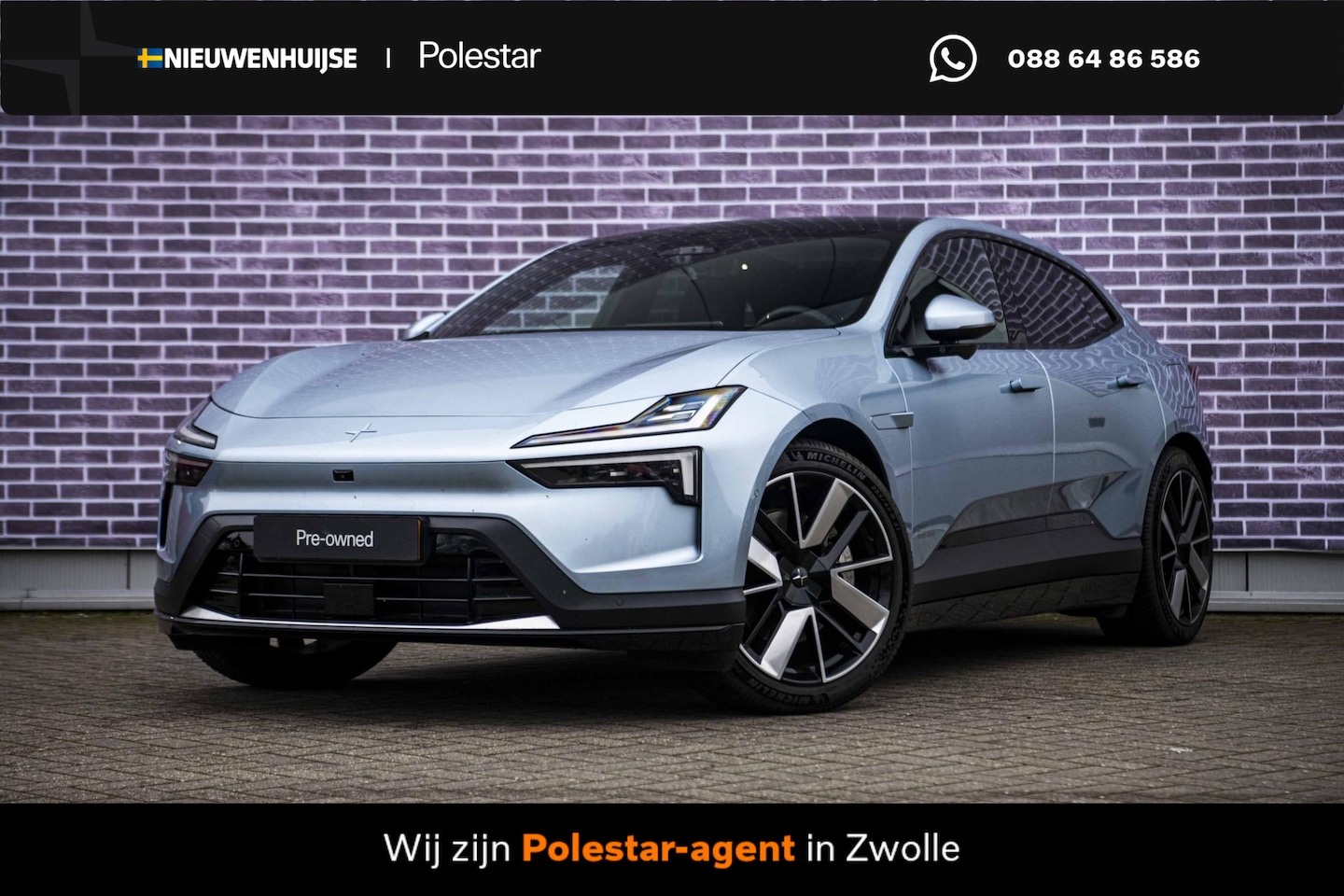 Polestar 4 - Long Range Single Motor 100 kWh 24 maanden fabrieksgarantie | Pilot | Plus | Panoramadak | - AutoWereld.nl