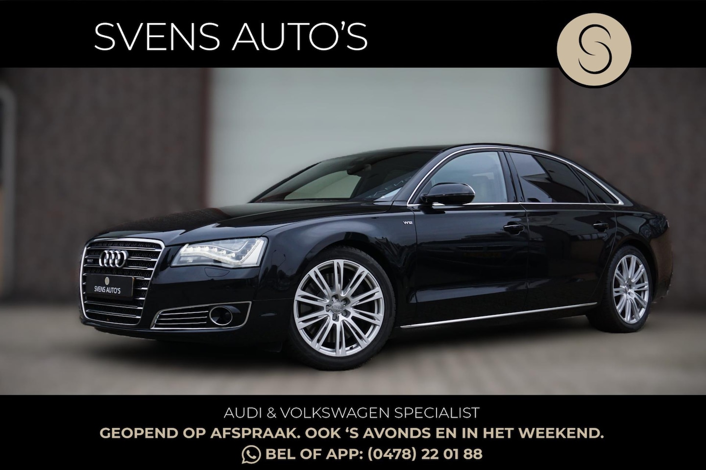 Audi A8 - 6.3 W12 Quattro Lang Uniek!|Televisie|Koelkast|Complete Historie|Bijna Youngtimer - AutoWereld.nl