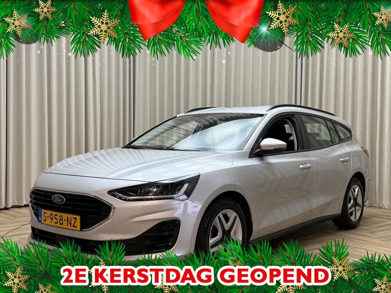 Ford Focus Wagon - 1.0 EcoBoost Hybrid Connected *Org.NL!* Apple Carplay / trekhaak / Cruise / Navigatie / Ai - AutoWereld.nl