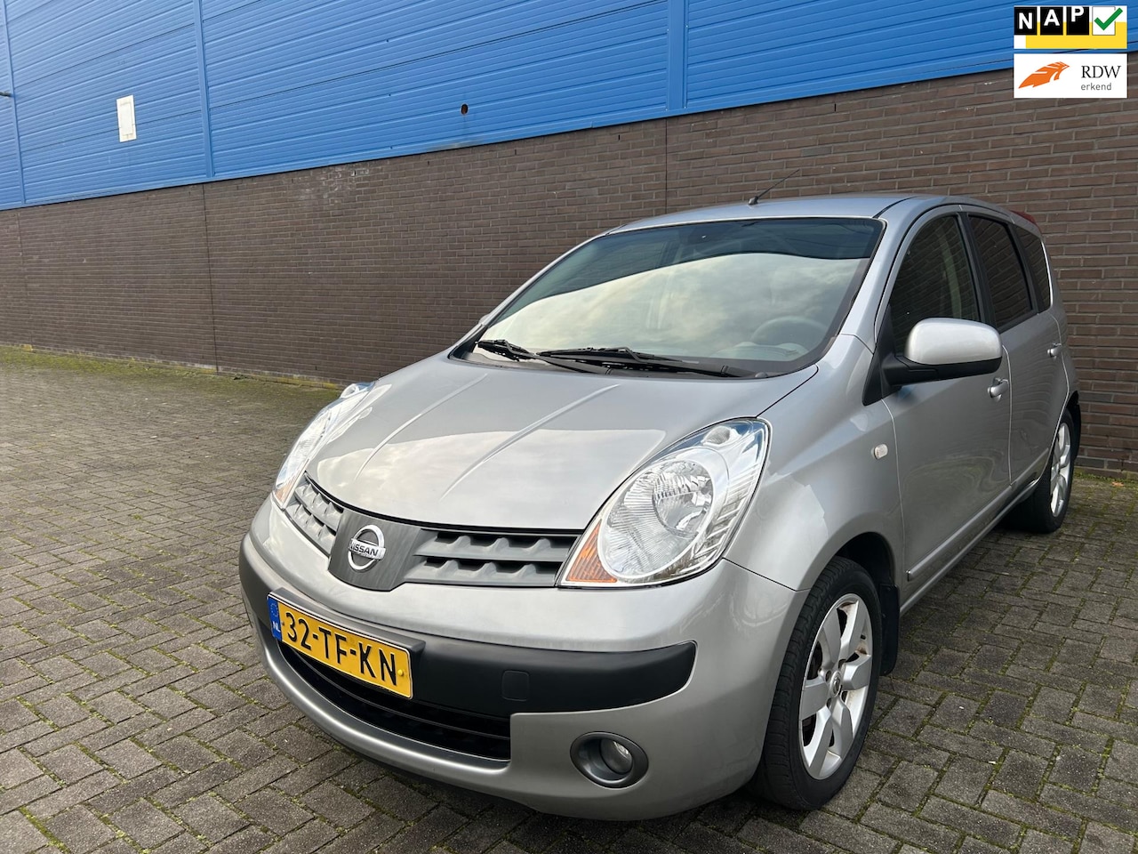 Nissan Note - 1.6 First Note | Automaat | Climate Control | 16” LM Velgen | El. Ramen & Spiegels | Licht - AutoWereld.nl