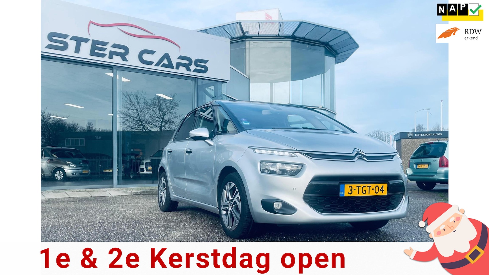 Citroën C4 Picasso - 1.6 VTi Business 1.6 VTi Business, Cruise Control, Camera, Navi, NAP, APK - AutoWereld.nl