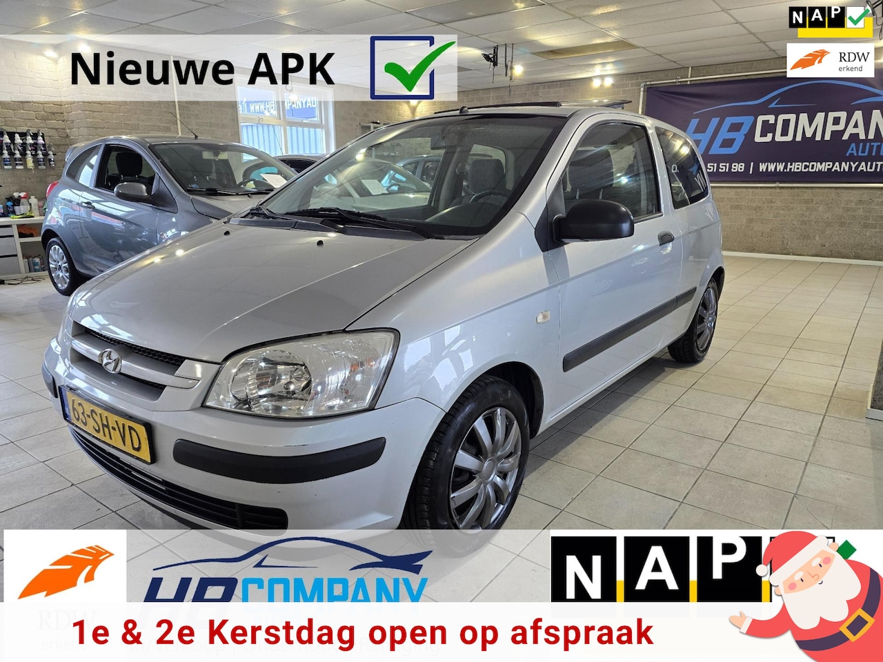 Hyundai Getz - 1.1i Active | Nieuwe Distributieriem | Panoramadak | Nieuwe APK | NAP - AutoWereld.nl