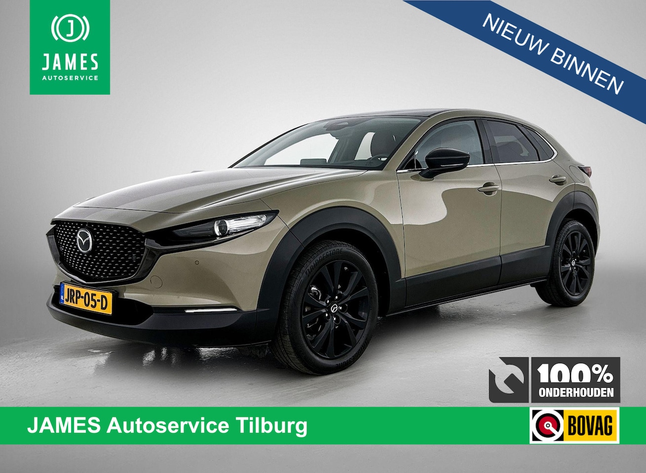 Mazda CX-30 - 2.0 e-SkyActiv-G M Hybrid TWO TONE Nagisa HEAD-UP | BOSE | EL.VERST.STOEL - AutoWereld.nl