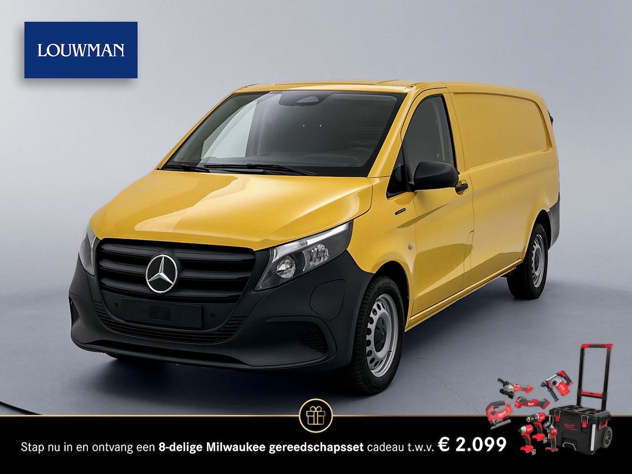 Mercedes-Benz eVito - 112 L3 66kWh DHL | GRATIS Wallbox | Smartphone integratie | DC snelladen | - AutoWereld.nl
