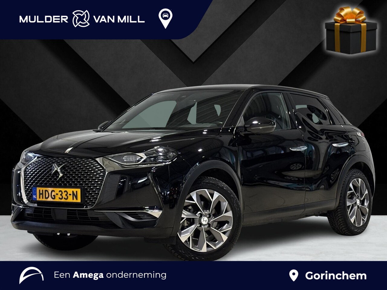 DS 3 Crossback - Grand Chic Opéra EV 50kWh 136pk | DS MATRIX LED | NAVI | ADAPTIVE CRUISE | ZWART LEDER | C - AutoWereld.nl