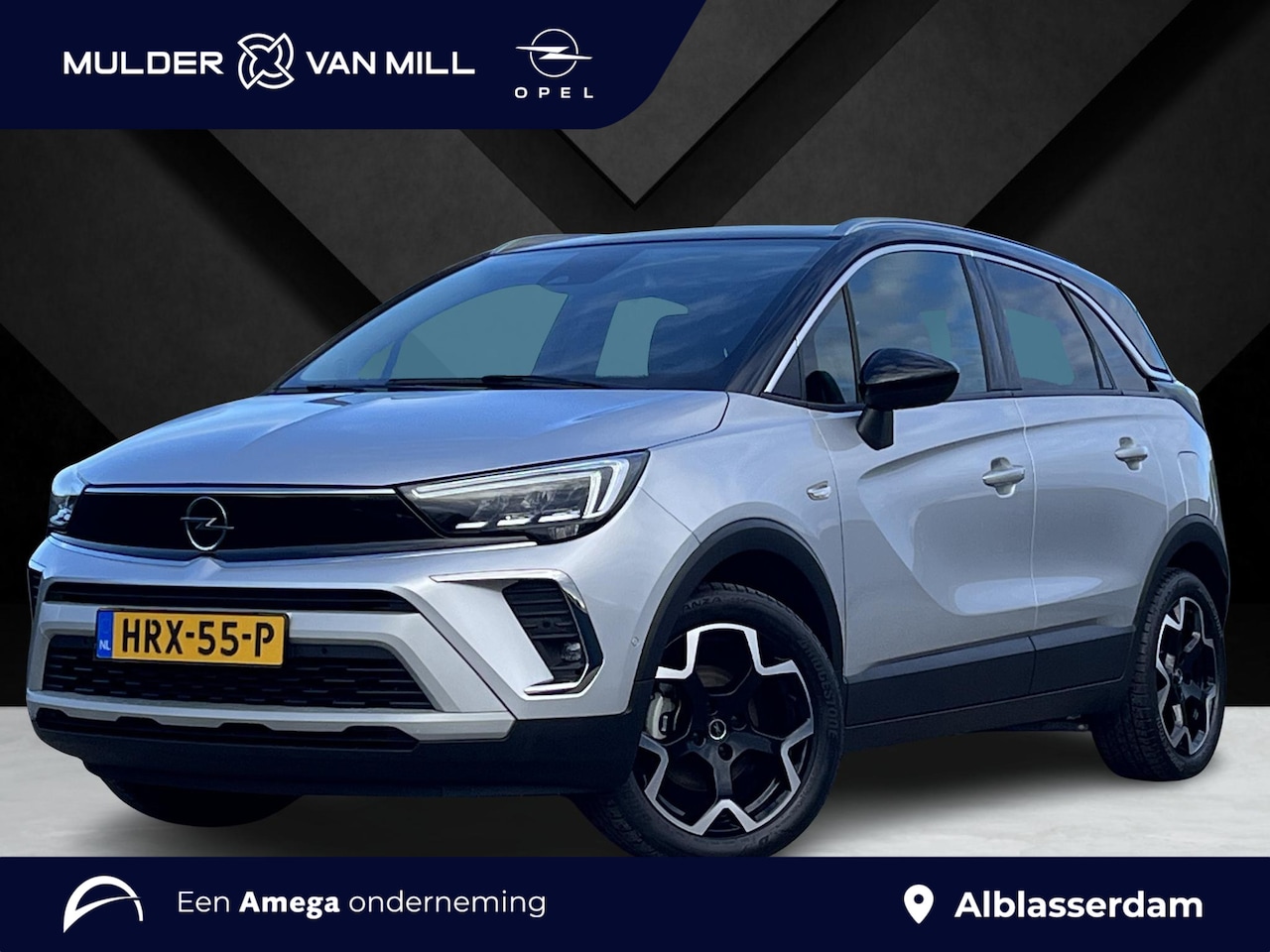 Opel Crossland - Ultimate 1.2 Turbo 110pk | 180° CAMERA+SENSOREN | ALCANTARA/LEDER | AGR-STOELEN | NAVI | D - AutoWereld.nl