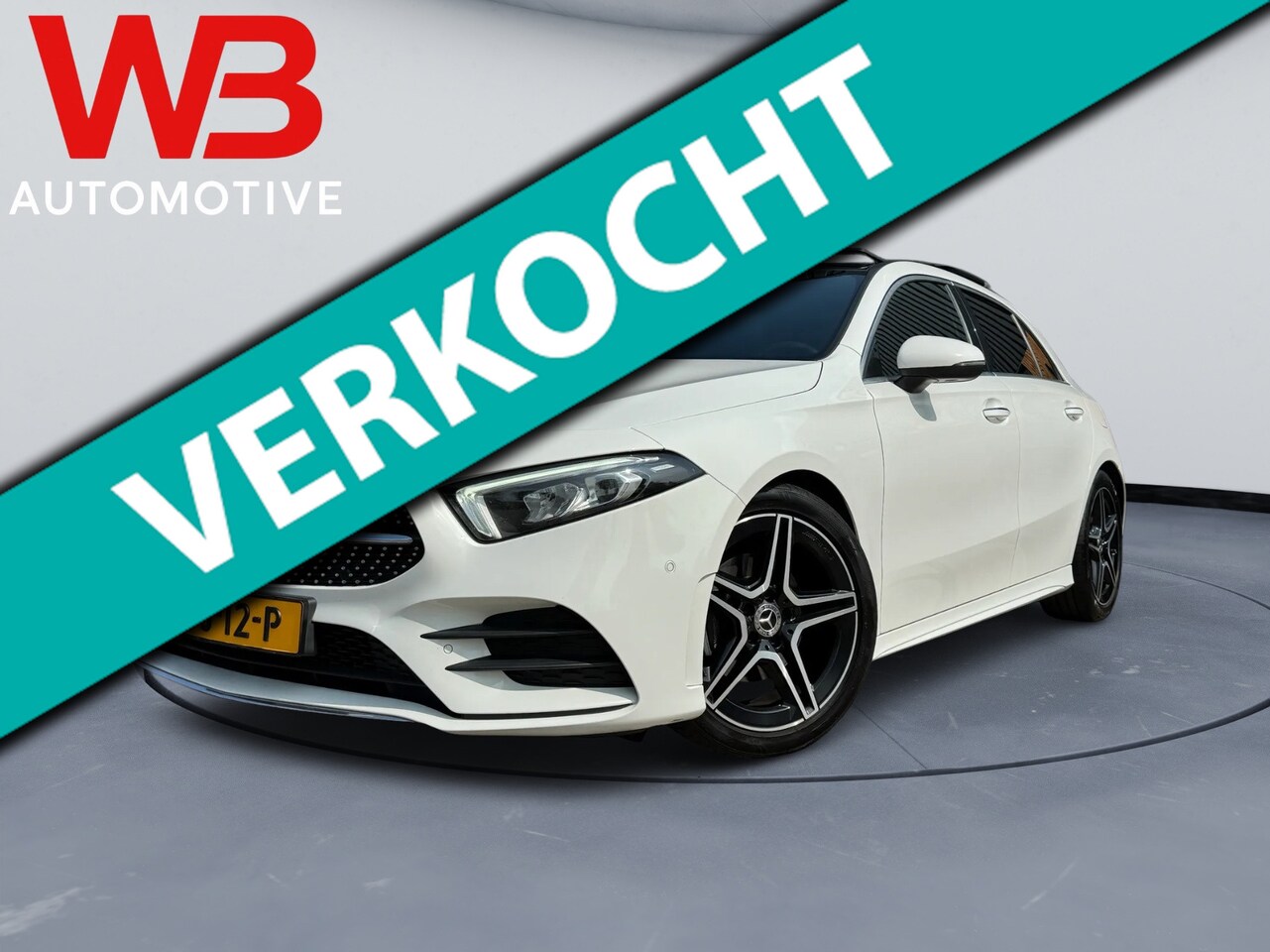 Mercedes-Benz A-klasse - 200 AMG Premium Plus Pano Cruise Clima Sfeerverlichting - AutoWereld.nl