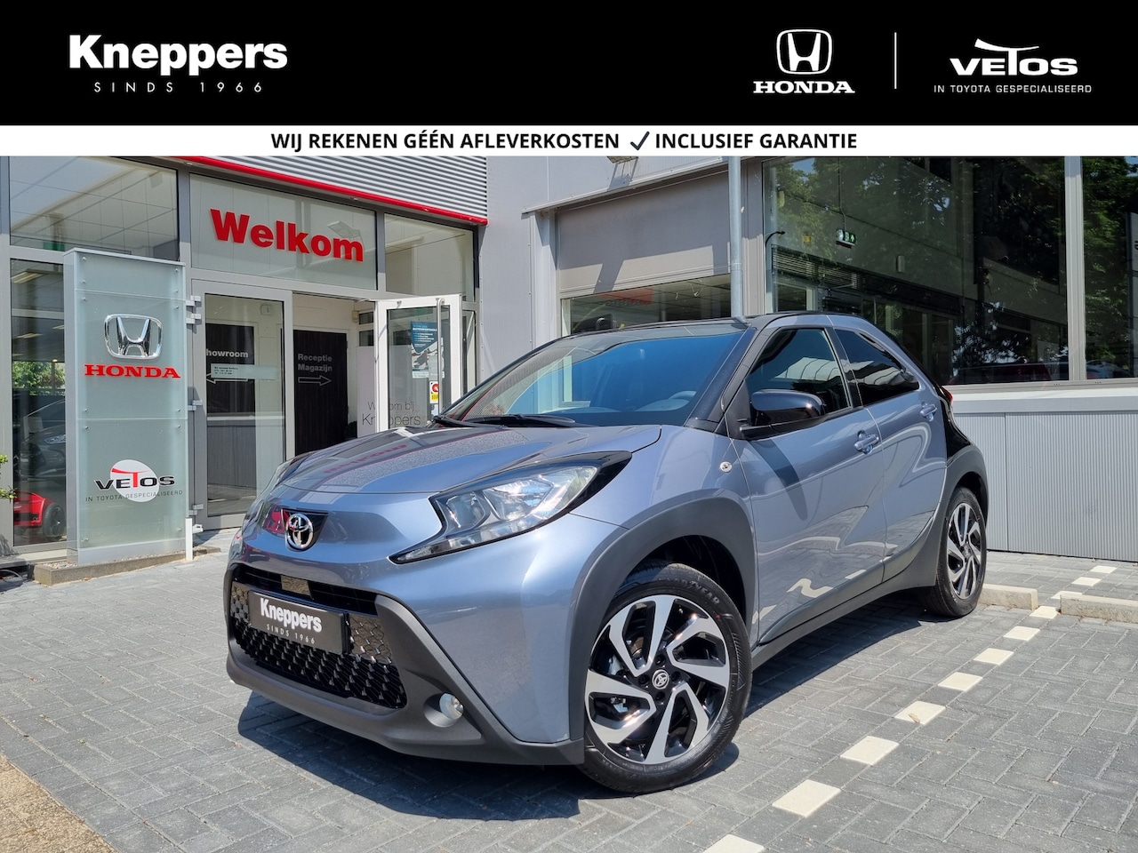 Toyota Aygo X - 1.0 VVT-i Pulse | GEEN AFLEVERKOSTEN |  Apple/Android, Cruise control, 17inch velgen, Voor - AutoWereld.nl
