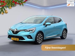 Renault Clio - 1.0 TCe Intens, NAVIGATIE, climaat controle, digitaal cockpit, sensoren, 1/2 lederen sport