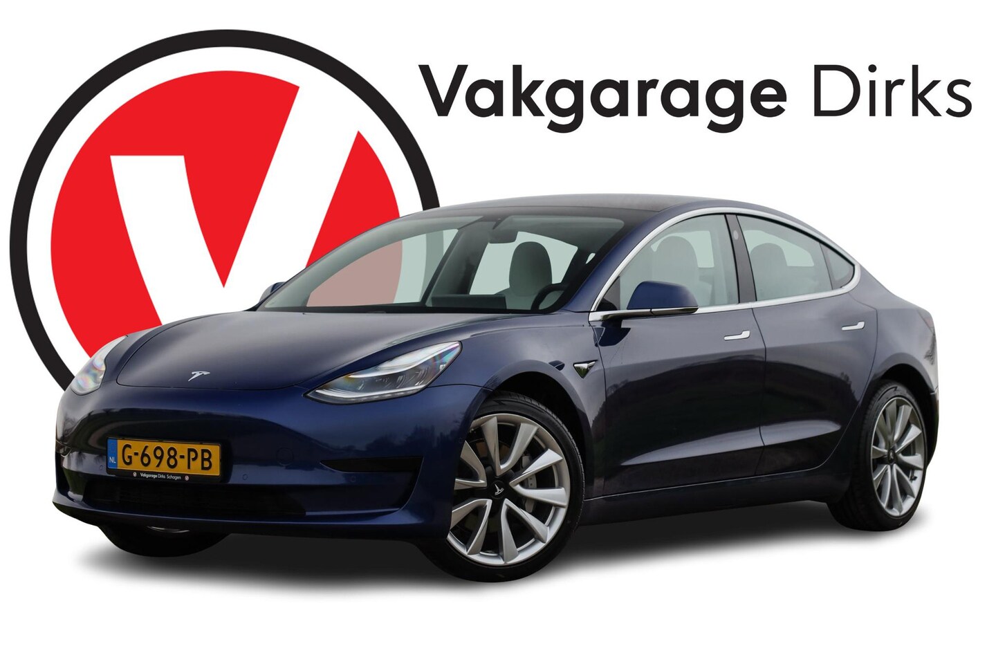 Tesla Model 3 - Standard Range Plus 60 kWh ✅ 19 Inch ✅ Pano ✅ Camera - AutoWereld.nl