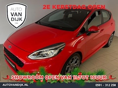 Ford Fiesta - 1.0 EcoBoost Hybrid ST-Line AIRCO NAVI CRUISE BLUETOOTH SCHERM 17 INCH VELGEN ELEK RAMEN C