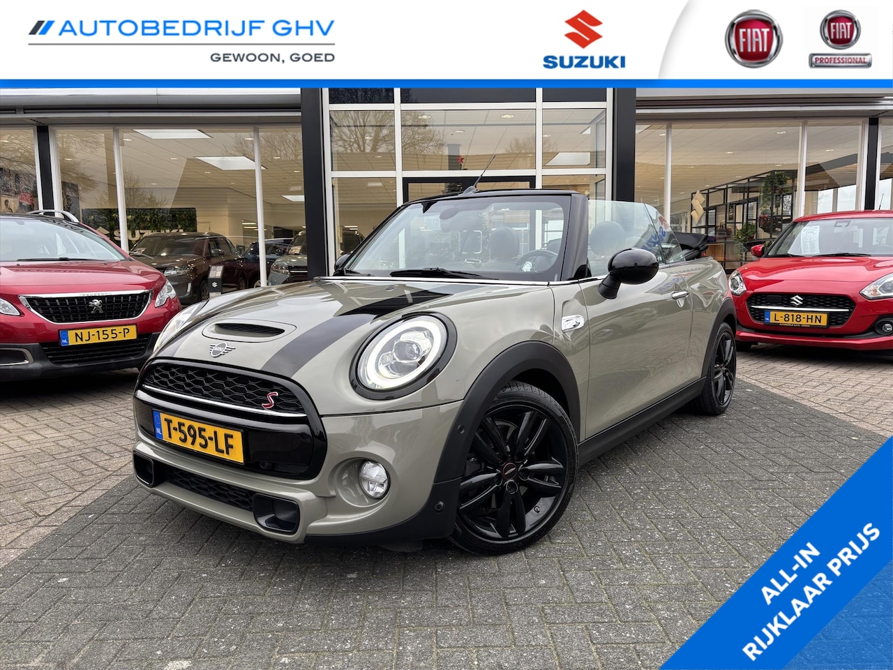 MINI Cabrio - Mini (f57) 2.0 192pk Cooper S Knightsbridge Automaat | Veel opties | - AutoWereld.nl