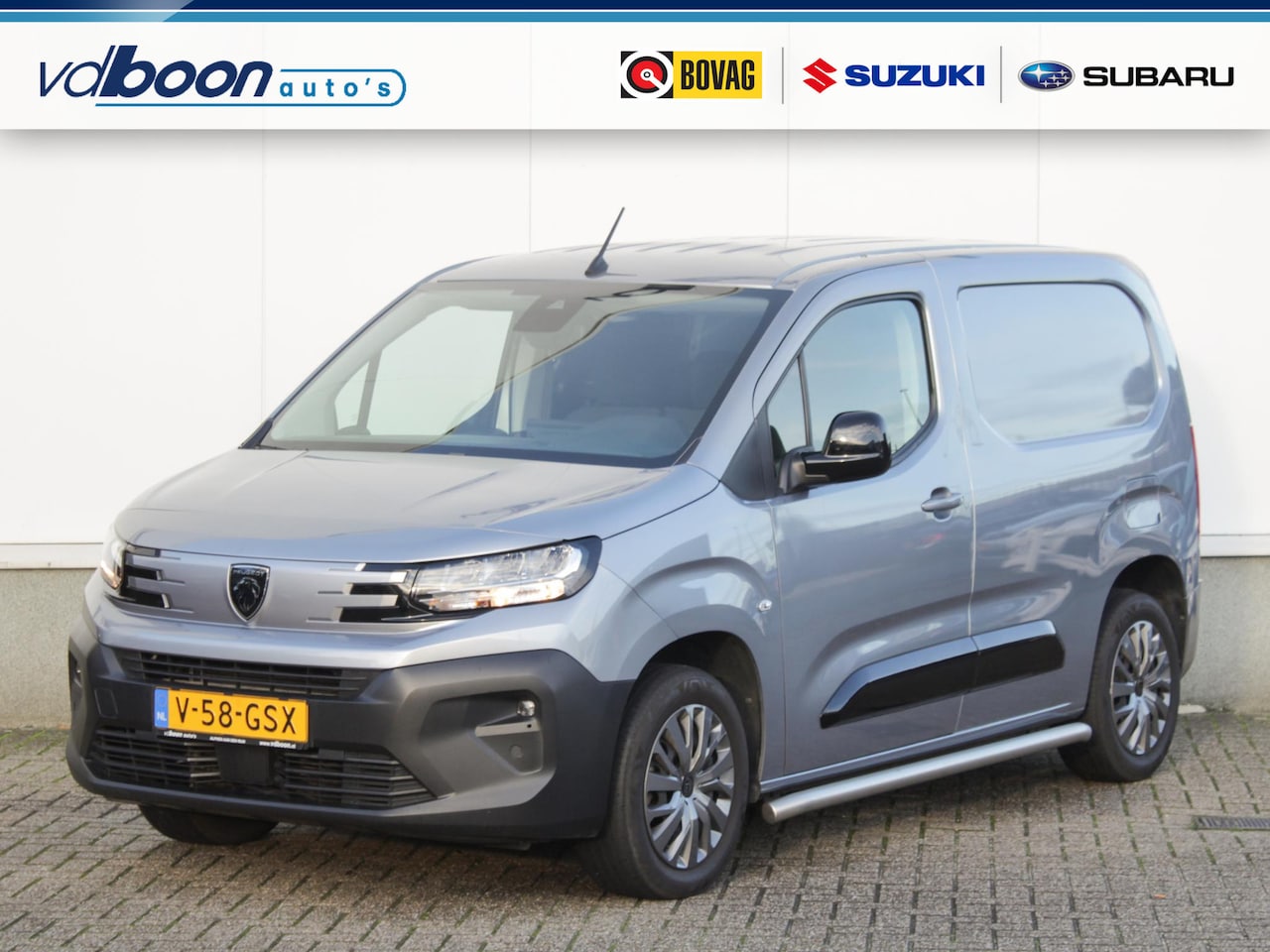 Peugeot Partner - 1.5 BlueHDi 130 EAT8 S&S L1 | Carplay / Android Auto | Airco | Trekhaak - AutoWereld.nl