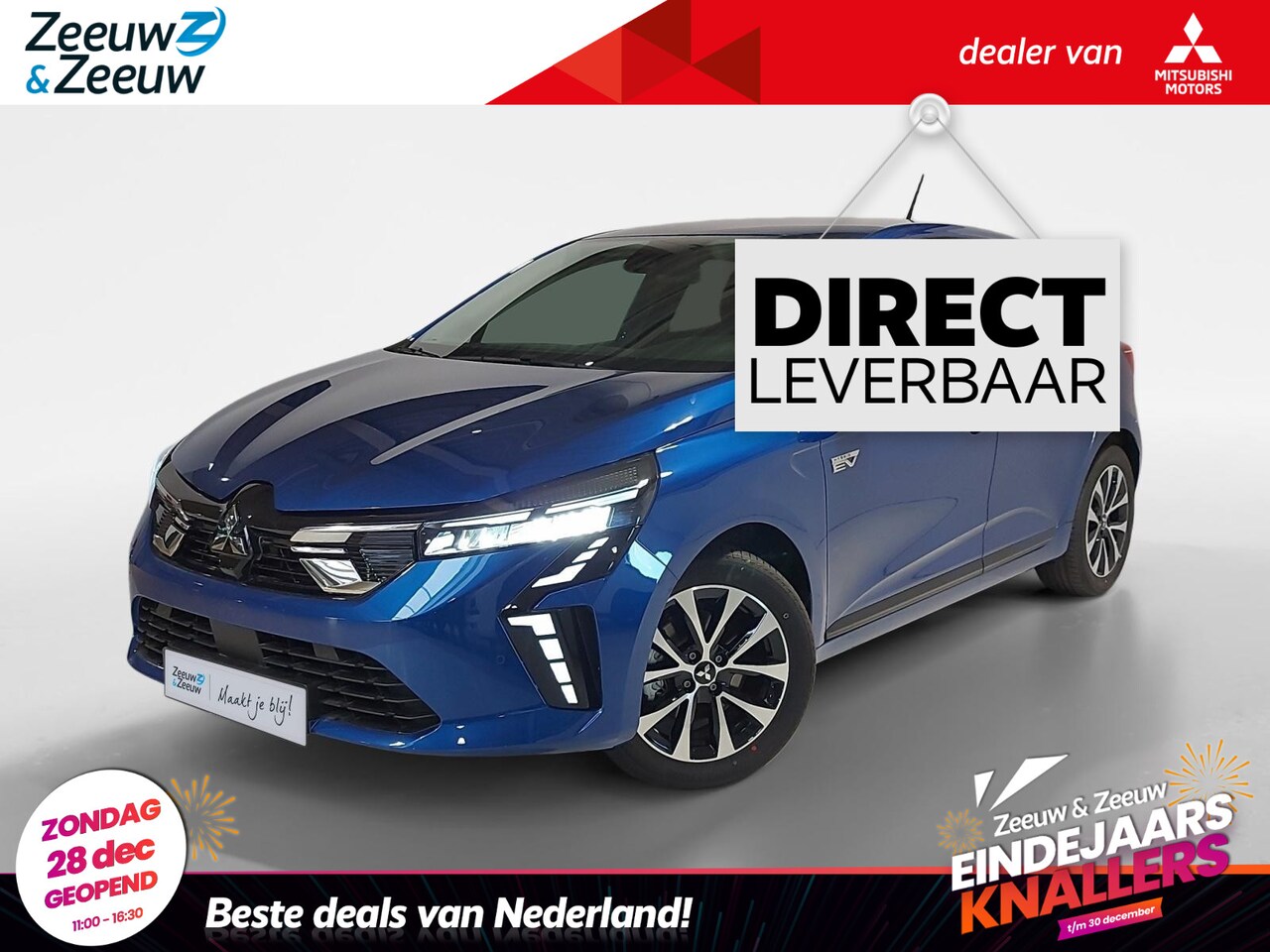 Mitsubishi Colt - 1.6 HEV Intense | €3000,-  Korting | OP = OP | 8 jaar garantie | - AutoWereld.nl