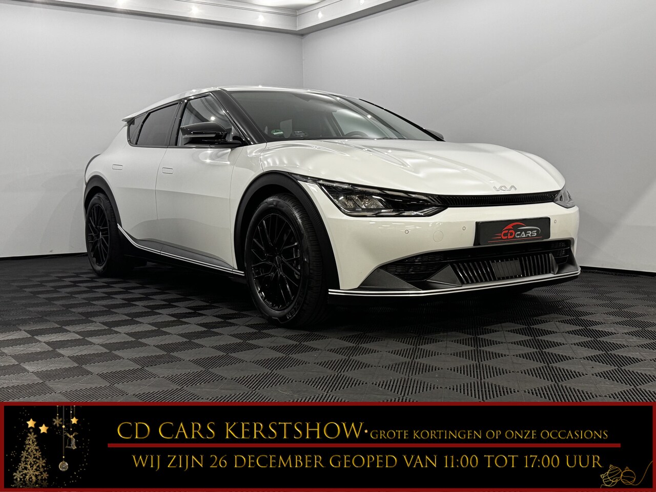 Kia EV6 - Light Edition 58 kWh Leder, Camera, Navi, Winterpakket, Keyless start, Dashcam, Cruise con - AutoWereld.nl