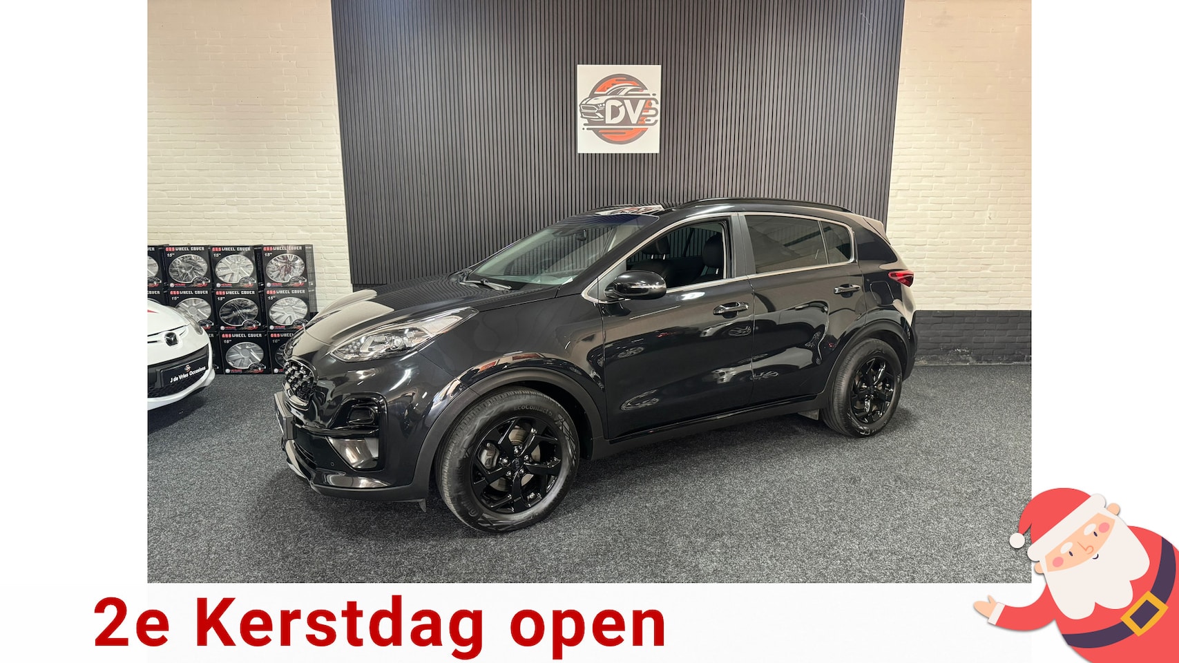 Kia Sportage - 1.6 T-GDI Black Edition 1.6 T-GDI Black Edition, PANO DAK LED LEER VOL OPTIES - AutoWereld.nl