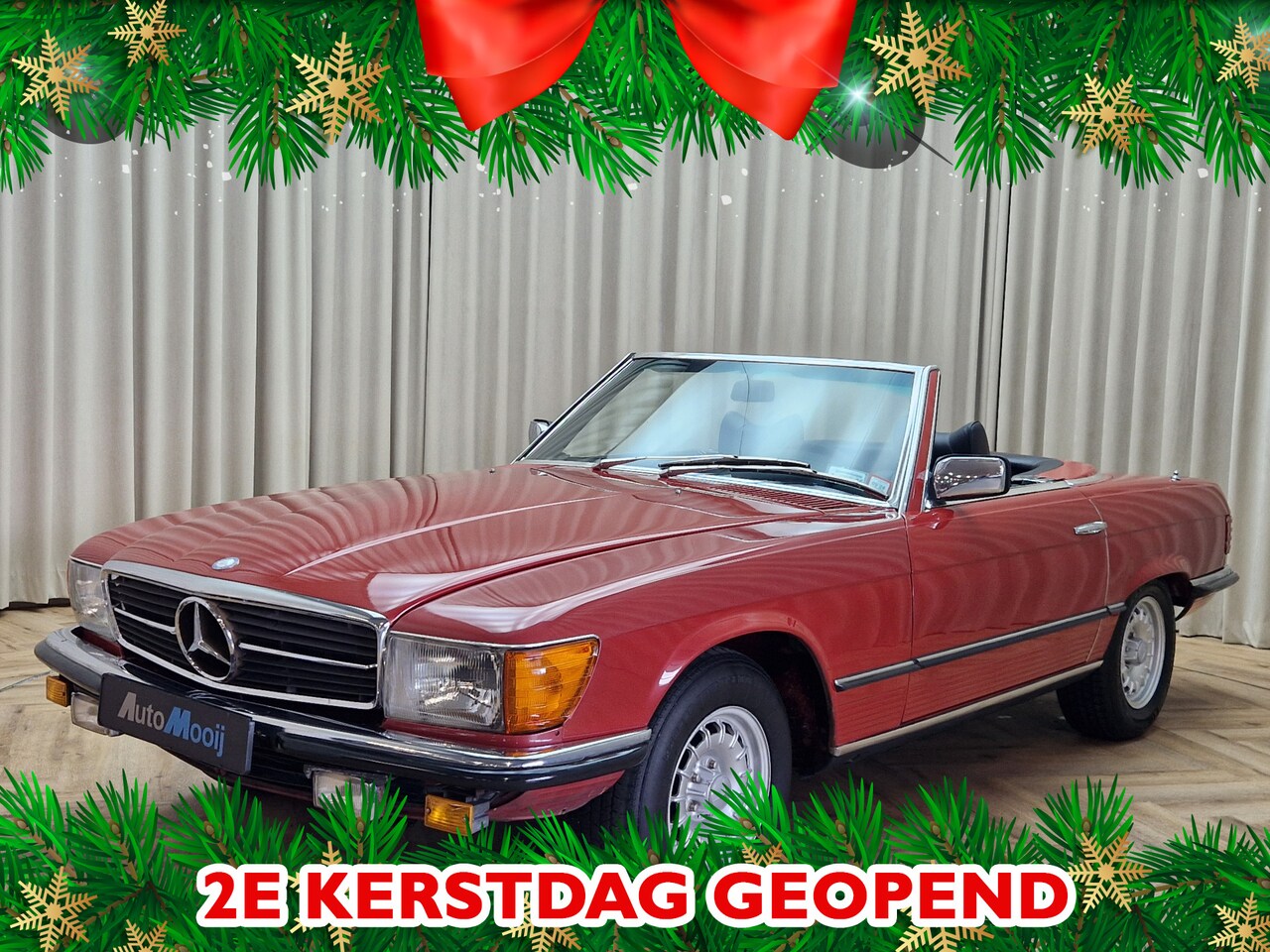 Mercedes-Benz SL-klasse Cabrio - 350 SL Roadster Cabriolet / W107 / Euro Model / Incl. Hardtop / 3,5L V8 Automaat / R107 / - AutoWereld.nl