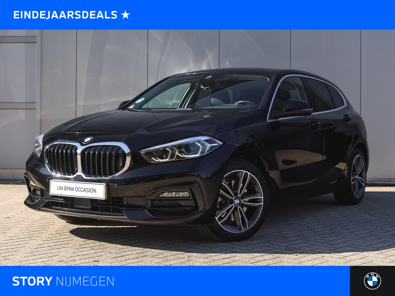 BMW 1-serie - 118i Executive Sport Line Automaat / Sportstoelen / LED / Airconditioning / Cruise Control - AutoWereld.nl