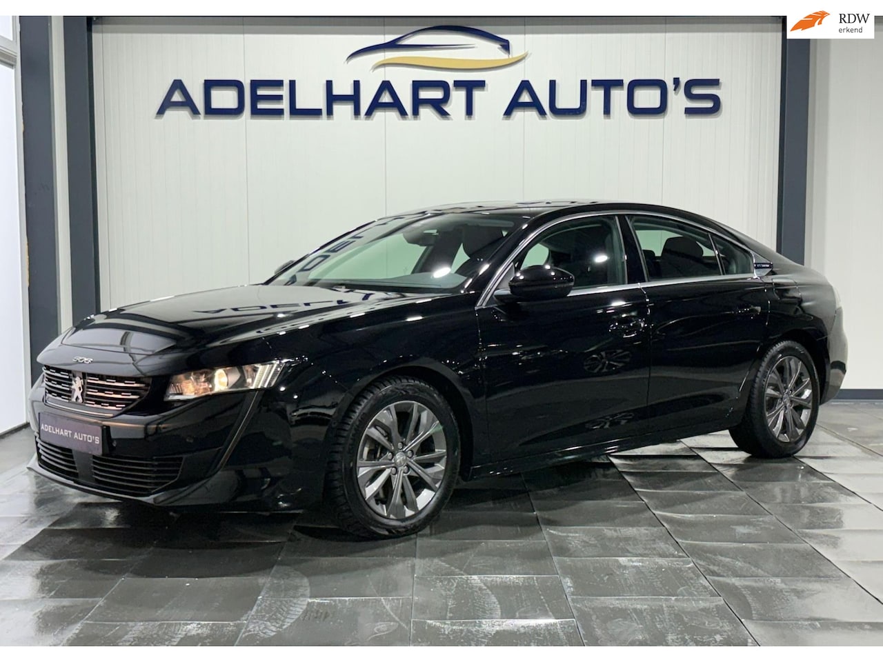 Peugeot 508 - 1.6 HYbrid Blue Lease Allure 225 PK Automaat / Navigatie full map / 369 Camera / Cruise co - AutoWereld.nl