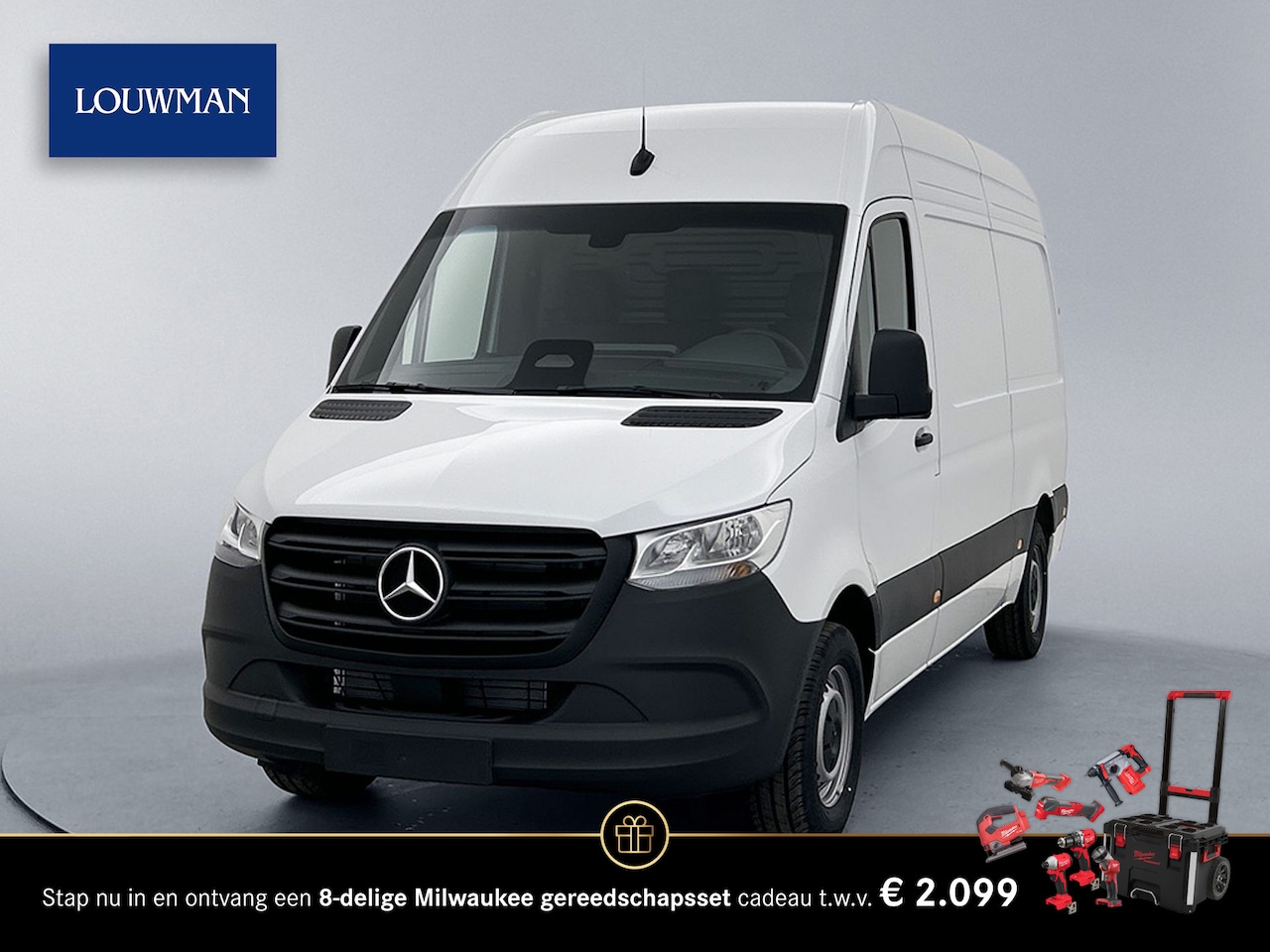 Mercedes-Benz Sprinter - 311CDI L2H2 RWD PRO | Tweezitsbijrijdersbank | Smartphone integratie pakket | - AutoWereld.nl