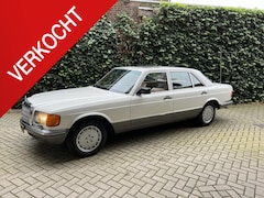 Mercedes-Benz 500-serie - 500 W126 500 SEL *Airco*Schuifdak*elektrische achterbank*Automaat*Cruise control*Recenteli