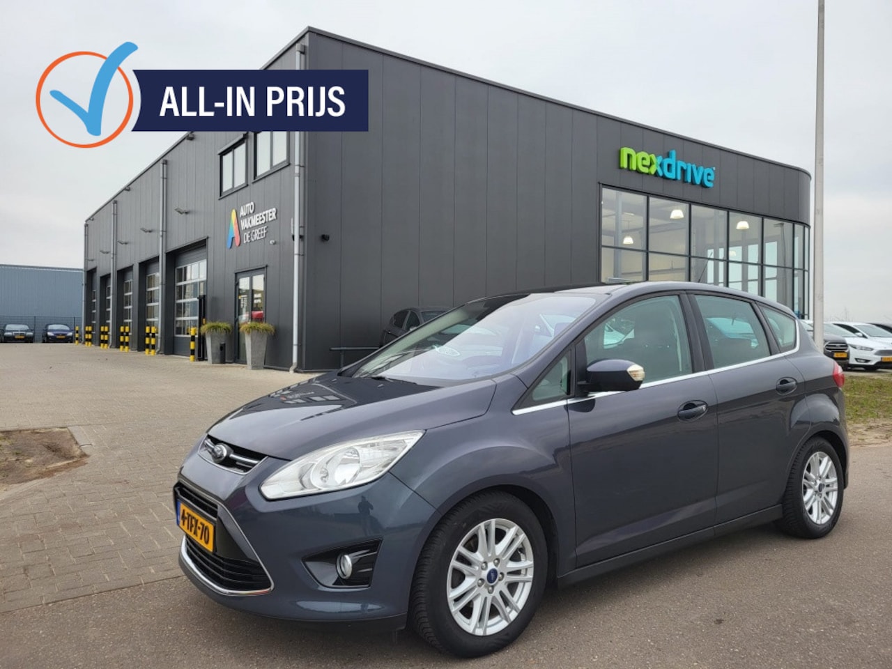 Ford C-Max - 1.0 Ecoboost 125 pk Titanium Panoramadak 1e eigenaar - AutoWereld.nl